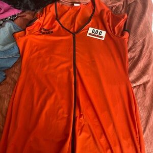 Spirit Orange Prison Costume Dress